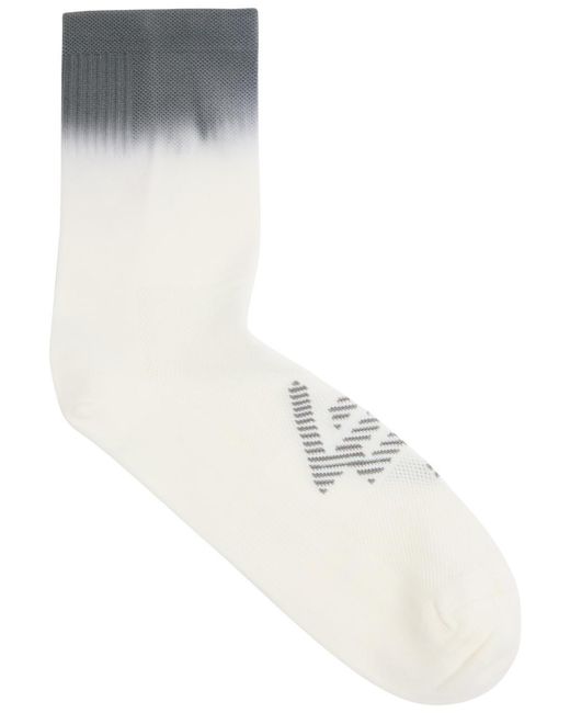 Represent White 247 Ribbed Degradé Polyamide Socks for men