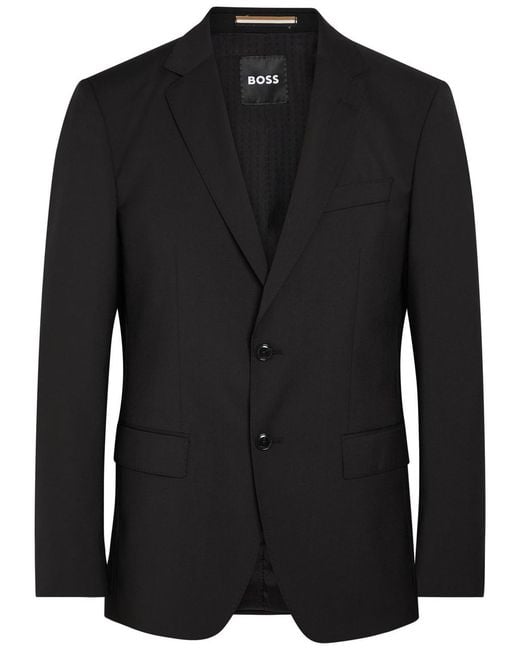 Boss Black Wool Blazer for men