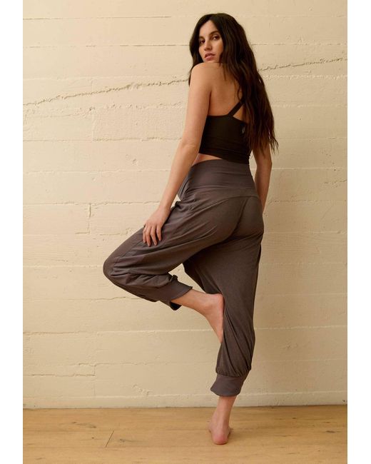 Aatman Eco-Friendly Free Size Loose Yoga Baggy Hippie Maternity Aladdin Harem  Pants for Women (Free