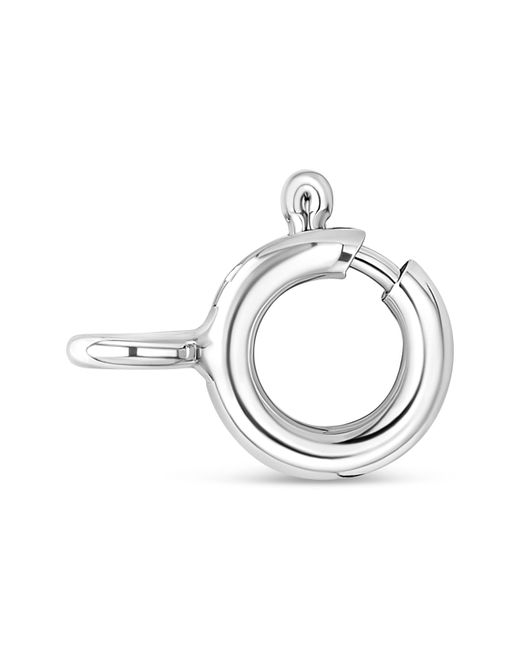 Haus of Brilliance Metallic 10K 1/4 Cttw Bezel-Set Round Diamond Solitaire Floral Pendant 18" Necklace (I-J Color, Si2-I1 Clarity)