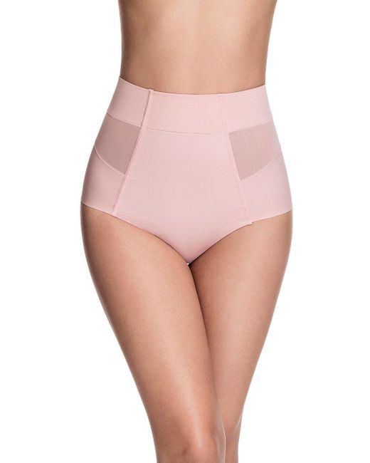 Squeem Synthetic Sheer Allure Mid Waist 