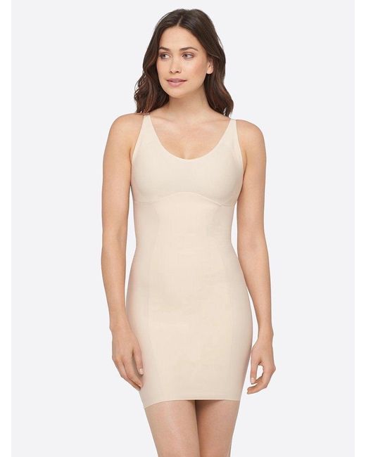 Yummie Synthetic Hidden Curves Firm Control Shapewear Slip in Natural -  Save 28% - Lyst
