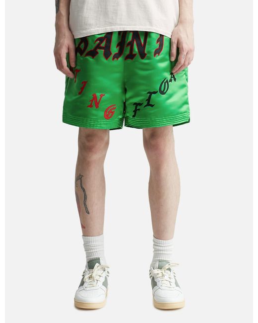 Saint Michael Boxing Shorts in Green for Men | Lyst Canada