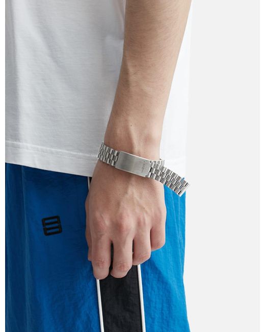 Ambush Rollie Chain Bracelet 2 in White for Men | Lyst Canada