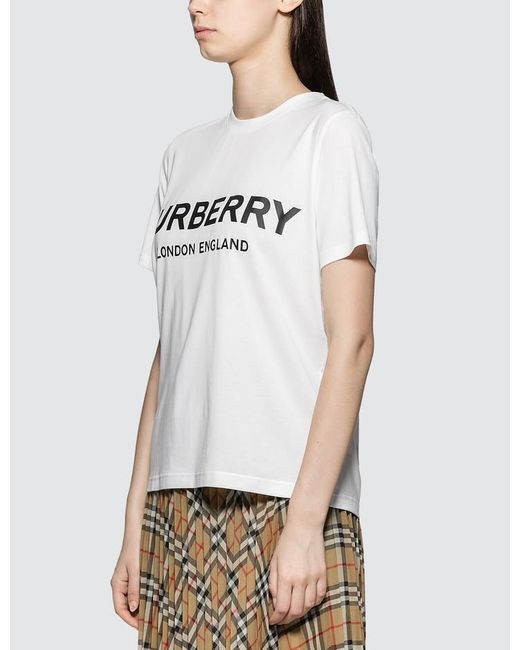 burberry t shirt lyst