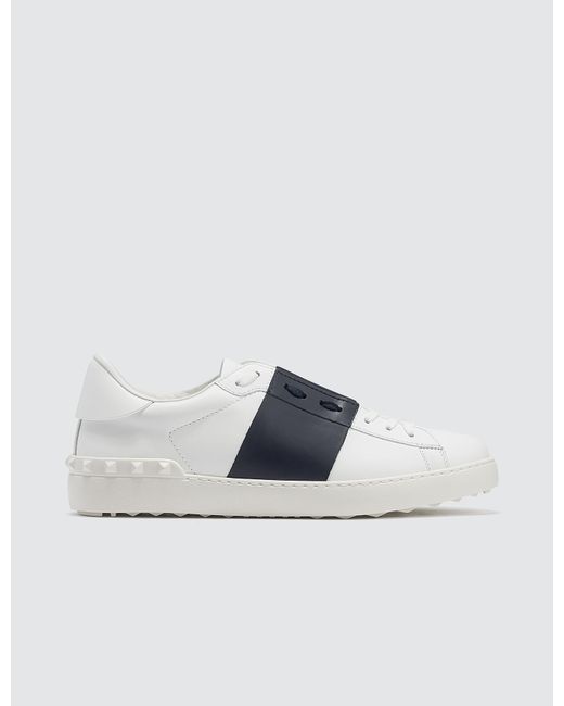 valentino open sneaker blue