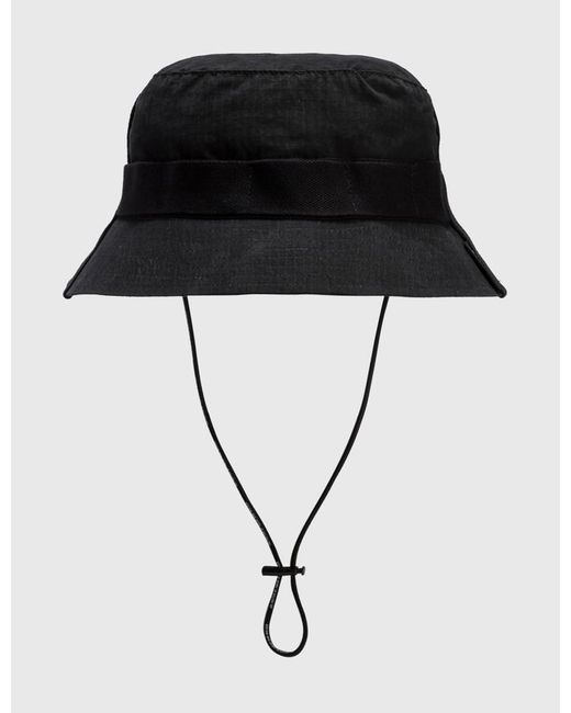 Tobias Birk Nielsen Synthetic Iso.poetism Bucket Hat in Black for Men ...