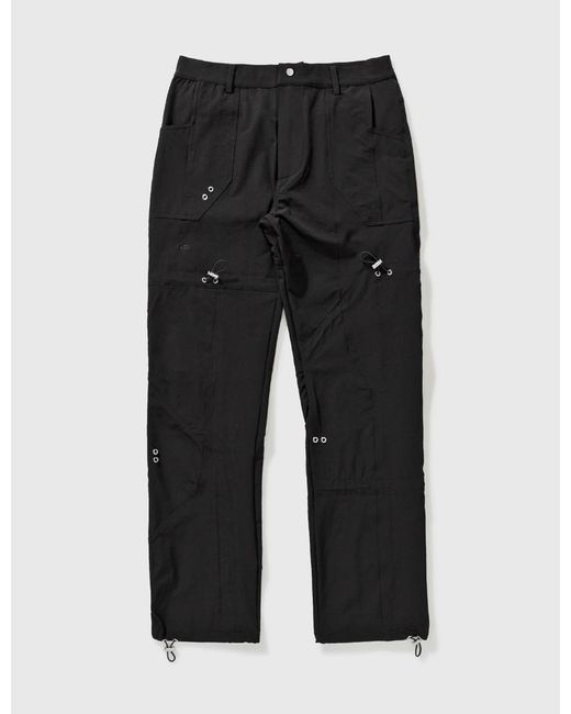 HELIOT EMIL Cargo Pants With Drawstring Tunnels in Black for Men - Lyst