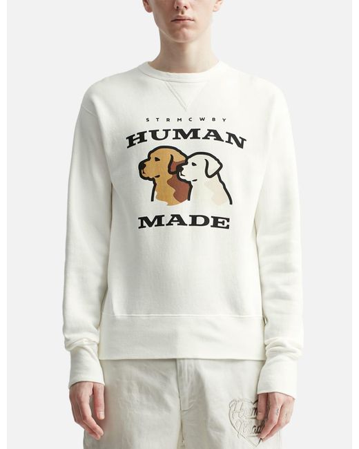 Human Made Tsuriami Sweatshirt #2 in White for Men | Lyst