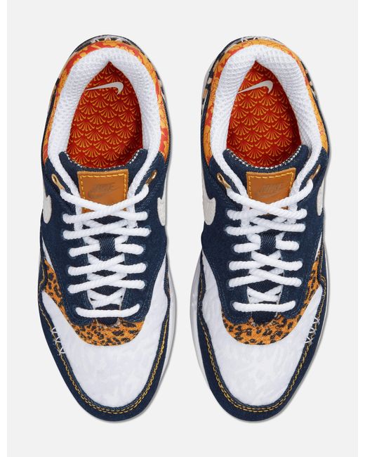 red and blue air max 1