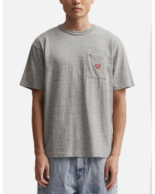 Human Made Pocket T-shirt #2 in Grey for Men | Lyst Australia