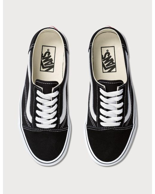suede old skool mule