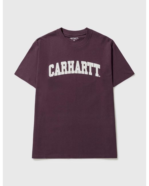 Carhartt WIP Purple Short Sleeve University T-shirt for men