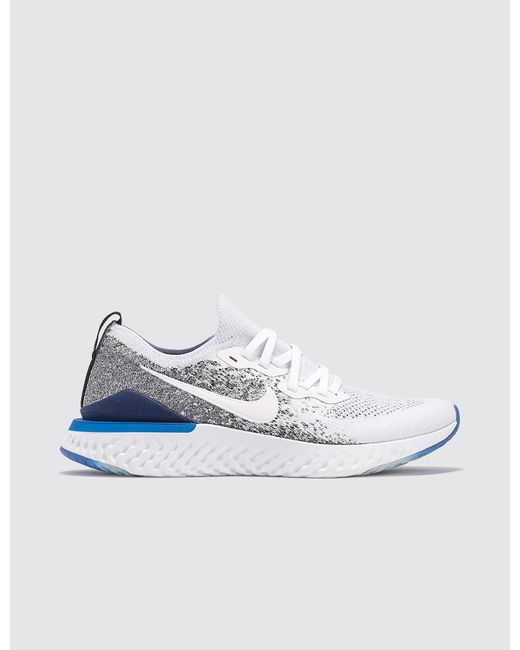 Nike Epic React Flyknit 2 in White for Men - Lyst