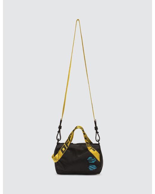 off white duffle bag strap
