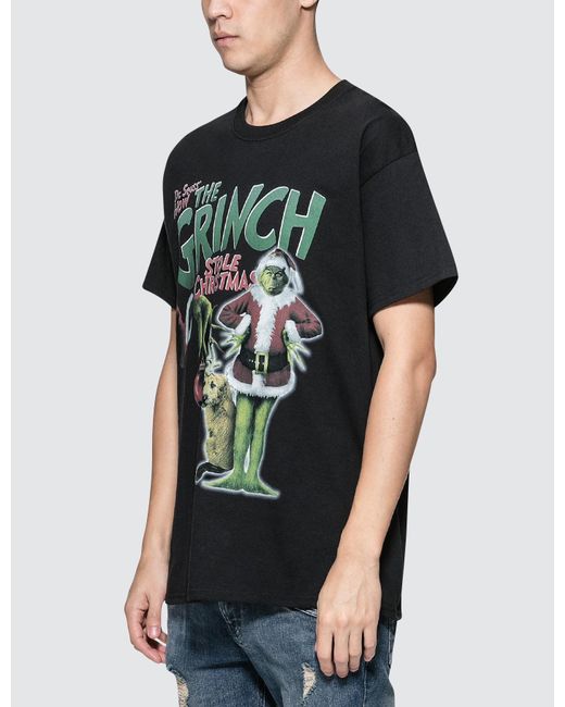 Lyst - Homage tees Grinch S/s T-shirt in Black for Men