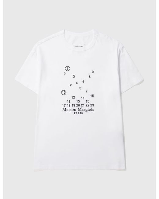 新品】MAISON MARGIELA マルジェラ マコ数字ロゴ刺繍 Tシャツ | tspea.org