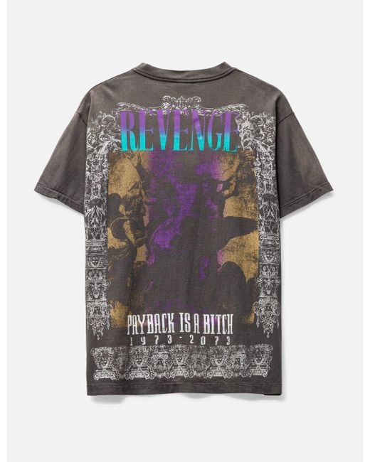 Saint Michael X Berberjin Revenge T-shirt in Green for Men | Lyst