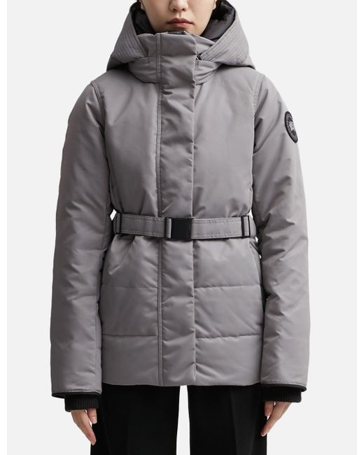 Canada Goose Mckenna Jacket Performance Satin in Gray | Lyst