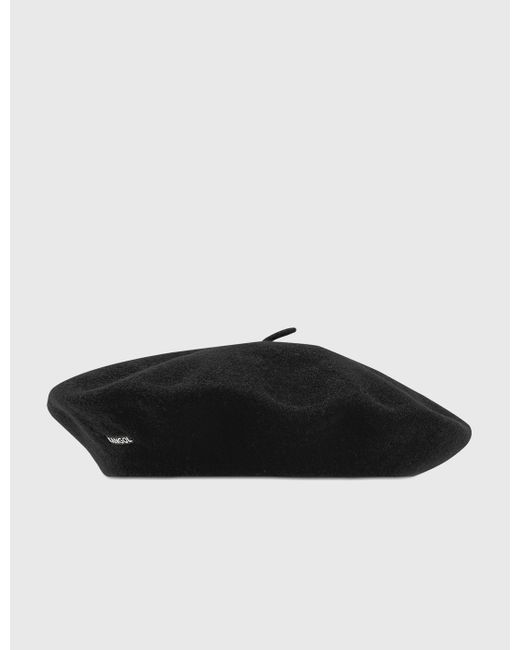 Kangol Modelaine Beret in Black Lyst