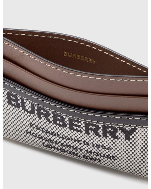 Burberry horseferry card case Clearance
