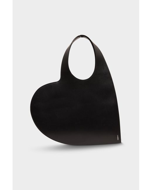 Coperni Leather Heart Tote Bag in Black - Lyst