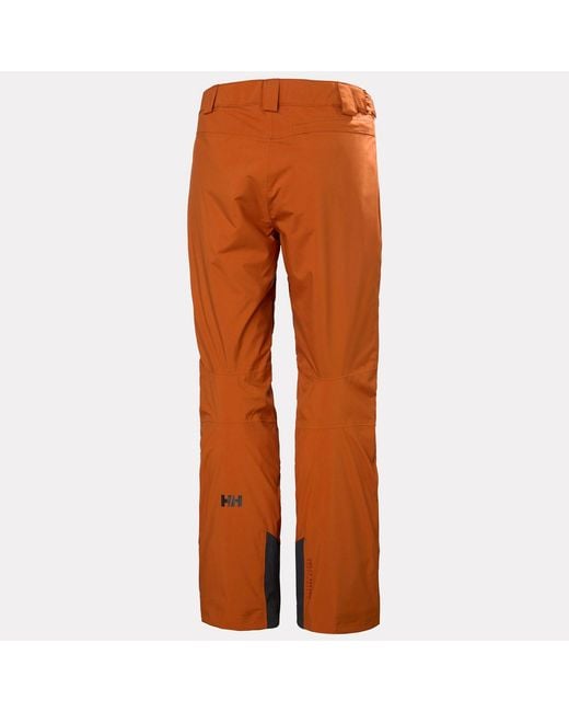 Helly Hansen Orange Legendary Insulated Ski Pants for men