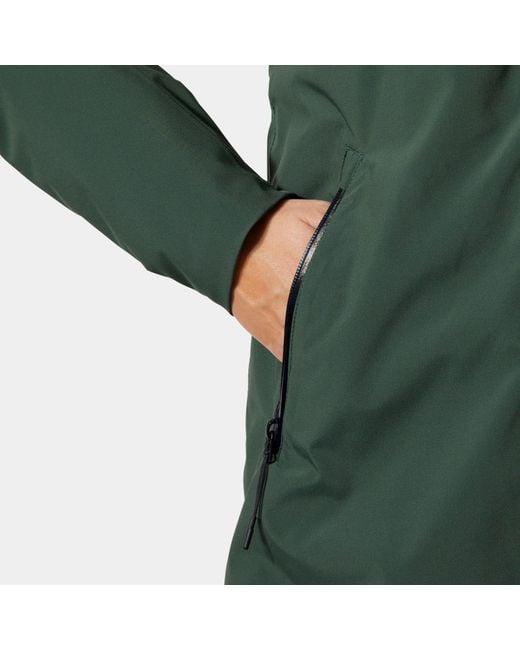 Helly Hansen Green Lily Insulated Raincoat