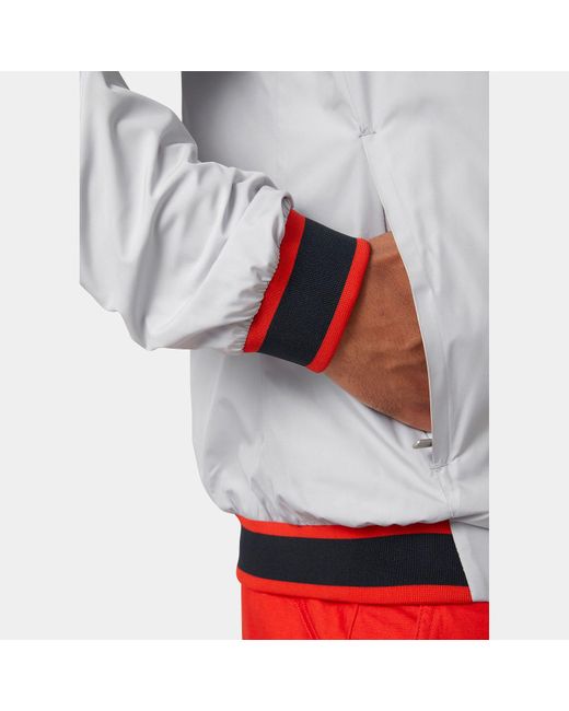 Helly Hansen Gray Salt Windbreaker Sailing Jacket for men