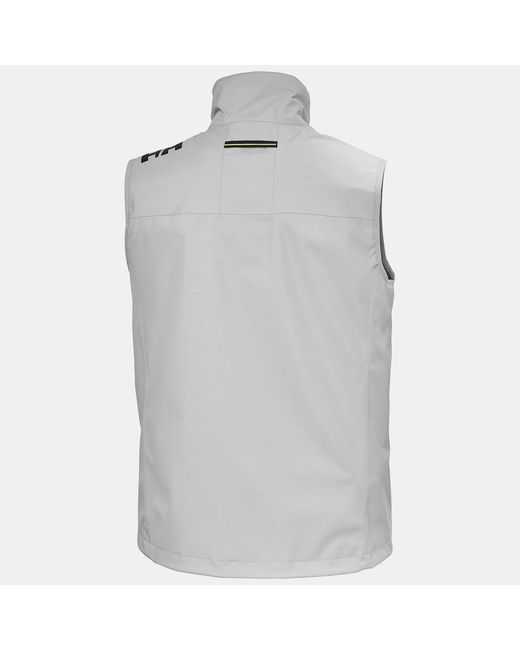 Helly Hansen Gray Crew Vest 2.0 ( Fog) Vest for men