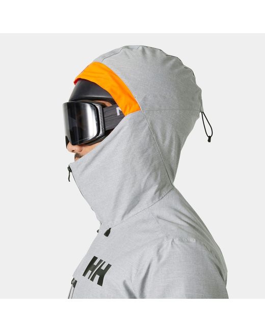 Helly Hansen Gray Garibaldi 2.0 Waterproof Ski Jacket for men