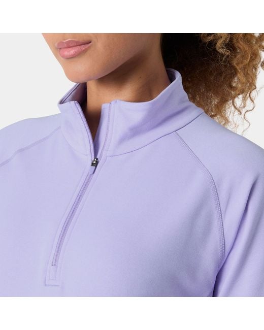 Helly Hansen Purple Tyri Half-Zip