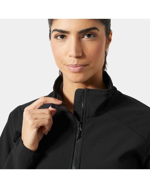 Helly Hansen Black Damen Paramount Softshell-Jacke