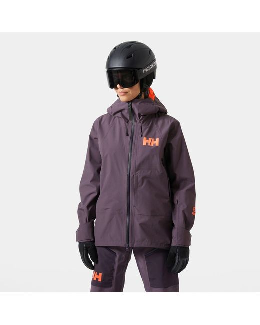 Helly Hansen Purple Sogn Shell Jacket