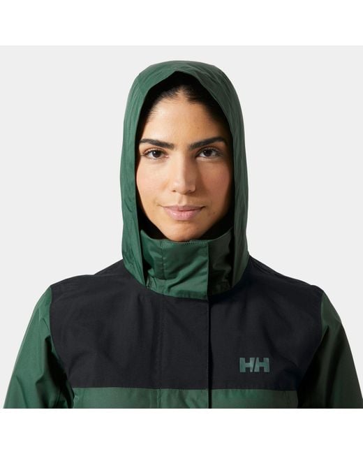 Helly Hansen Green Vancouver Insulated Raincoat