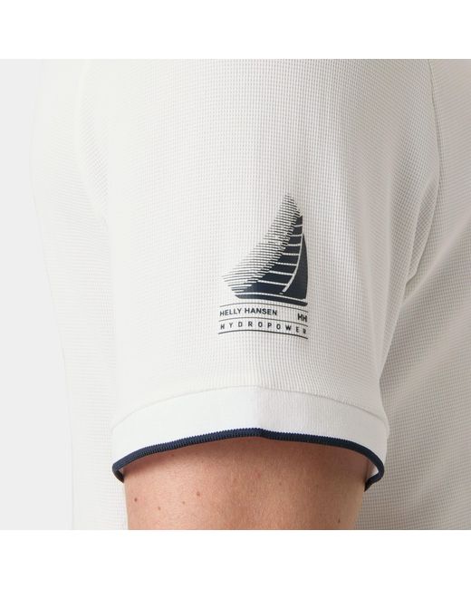 Helly Hansen White Ocean Polo 2.0 for men