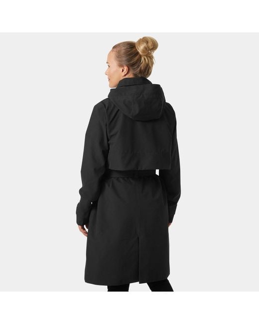 Helly Hansen Black Jane Trench