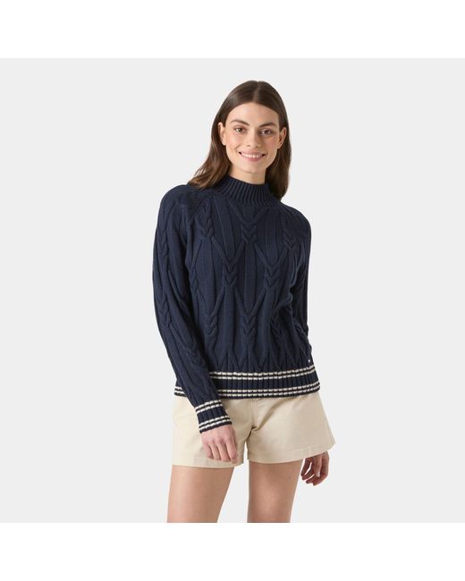 Helly Hansen Blue Positano Knit Sweater