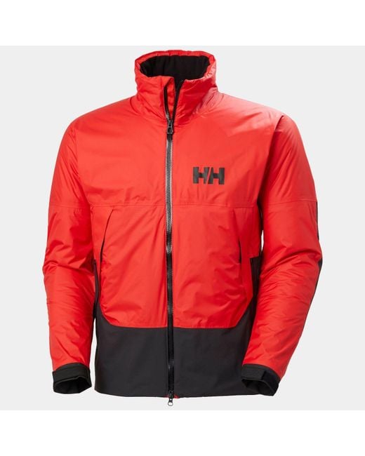 Ægir Midlayer Jacket Rouge Helly Hansen en coloris Red