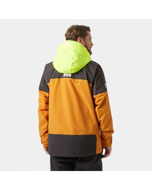 Helly Hansen Orange Pier 4.0 Jacket for men