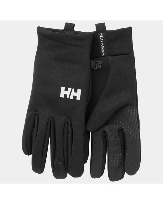 Helly Hansen Black Hardface Fleece Touch Gloves