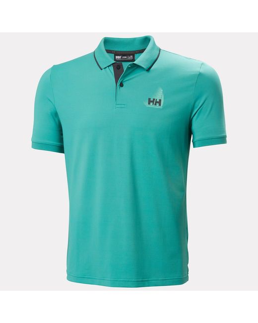 Helly Hansen Green Hp Figari Polo for men
