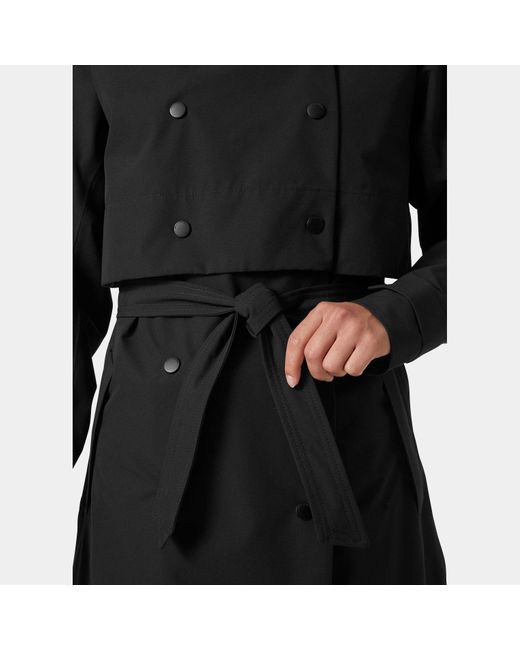 Helly Hansen Black Jane Trench