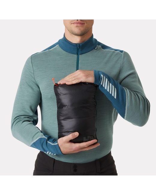 Helly Hansen Black Verglas Down Vest 2.0 for men