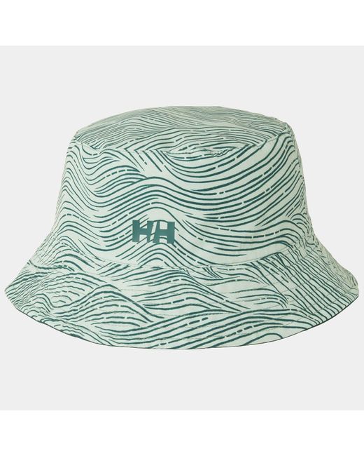 Helly Hansen Green Hh bucket hat
