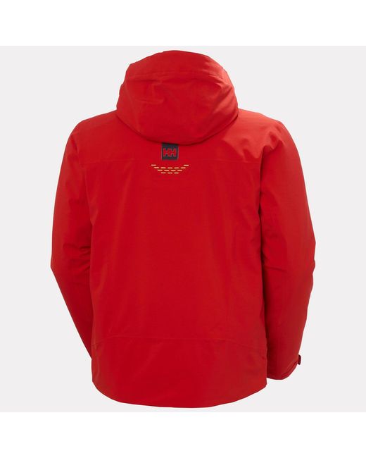 Helly Hansen Alpha Lifaloft Lightweight Ski Jacket Red for men