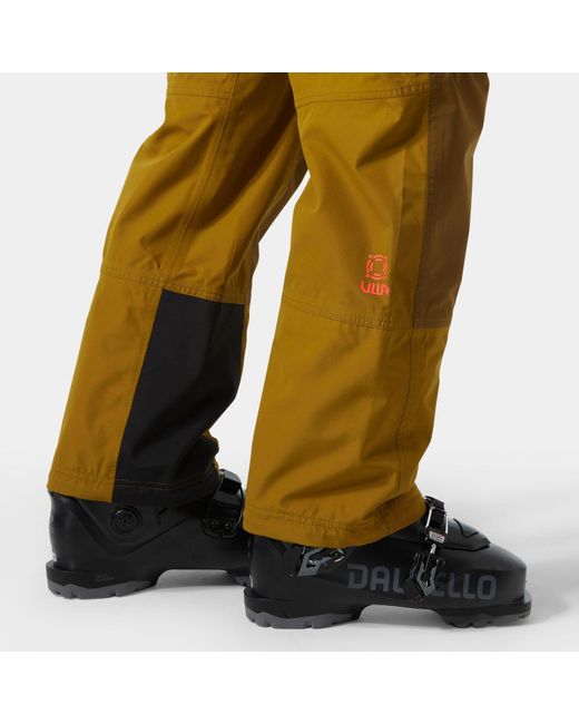 Helly Hansen Yellow Emiko Shell Bib Pants for men