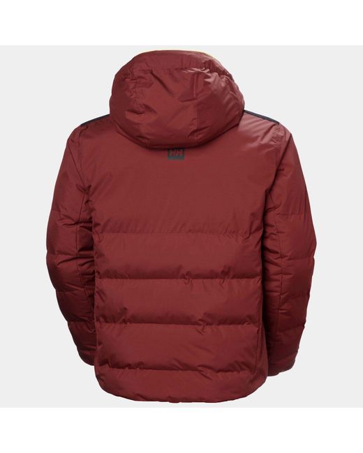 Helly Hansen Red Kvitfjell Race Puffy Ski Jacket for men