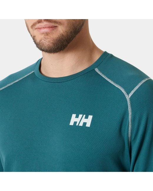 Helly Hansen Green Lifa Active Crew Warm Base Layer for men