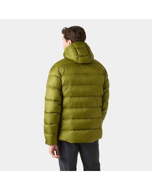 Helly Hansen Green Glacier Down Jacket for men